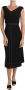 Dolce & Gabbana Zwarte Wollen Mouwloze Etuijurk Black Dames - Thumbnail 1