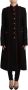 Dolce & Gabbana Zwarte Wol Zijde Trenchcoat Jas Black Dames - Thumbnail 1