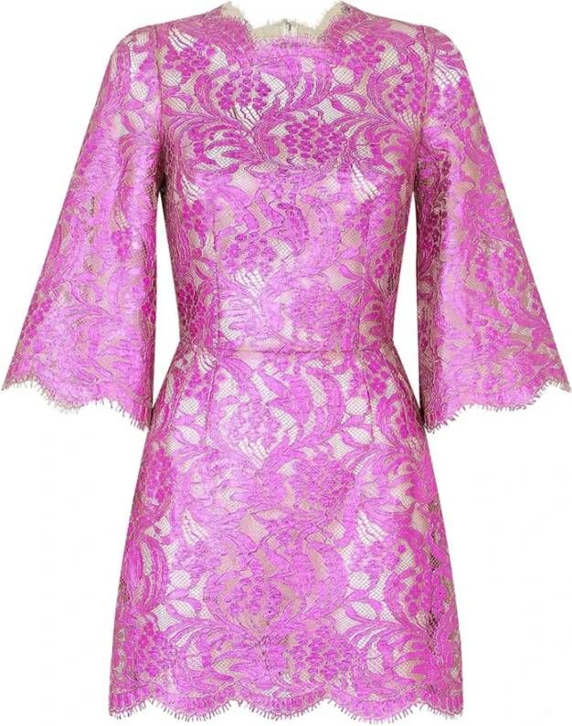 Dolce & Gabbana Feestjurk voor gelegenheid Roze Dames