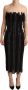 Dolce & Gabbana Zwarte Cady Lace Up Bodycon Jurk Black Dames - Thumbnail 1