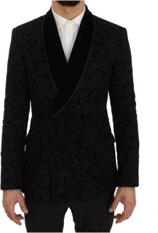 Dolce & Gabbana Formal Blazers Zwart Heren