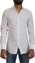 Dolce & Gabbana Witte Katoenen Slim Fit Formeel Jurk Shirt White Heren - Thumbnail 1