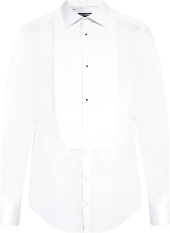 Dolce & Gabbana Formeel overhemd White Heren