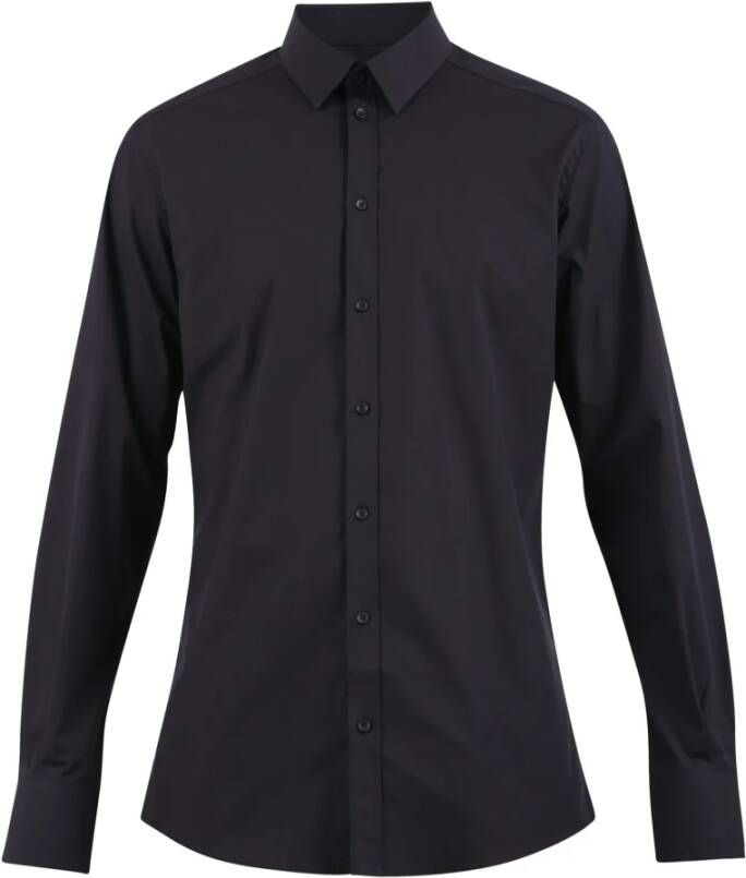 Dolce & Gabbana Formeel overhemd Zwart Heren