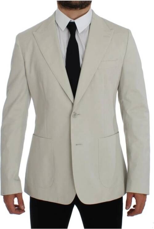 Dolce & Gabbana Formele blazers Wit Heren