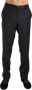 Dolce & Gabbana Grijze Katoenen Gestreepte Formele Broek Grijs Heren - Thumbnail 1