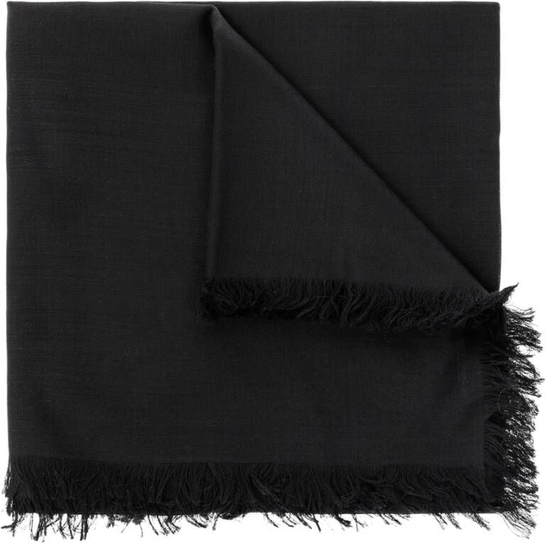 Dolce & Gabbana Geborduurd sjaal Zwart Heren