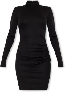 Dolce & Gabbana Gedrapeerde jurk Zwart Dames