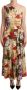 Dolce & Gabbana Bloemen One Shoulder Jurk tot op de Knie Beige Dames - Thumbnail 3