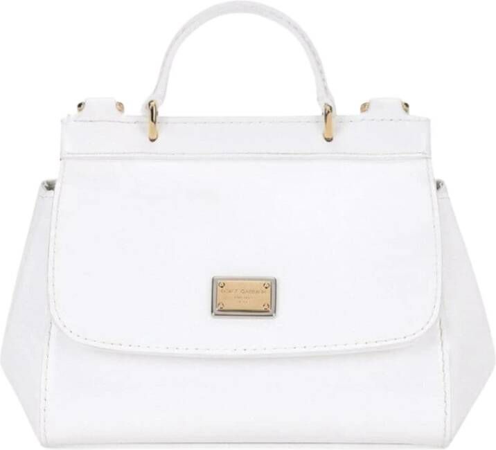 Dolce & Gabbana Girl Bags Shoulder Bag White Ss23 Wit Dames