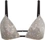Dolce & Gabbana Kristallen Triangel BH Gray Dames - Thumbnail 1