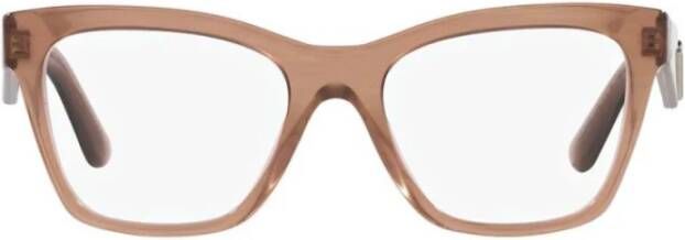 Dolce & Gabbana Stijlvolle Optische Zonnebril 0Dg3374 Brown Dames