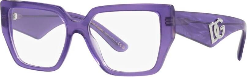 Dolce & Gabbana Luxe Fleur Purple zonnebril voor vrouwen Purple Dames