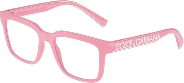 Dolce & Gabbana Stijlvolle Bril Pink Dames