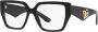Dolce & Gabbana Verhoog je stijl met Dg3373 Damesbrillen Black Dames - Thumbnail 1