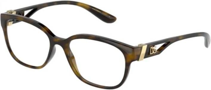 Dolce & Gabbana Stijlvolle Habana Frame Bril voor Vrouwen Brown Dames