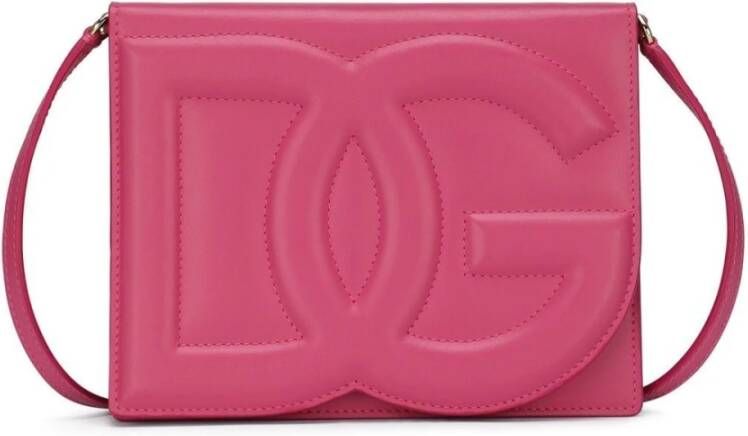 Dolce & Gabbana Glicine Schoudertas van Dolce&Gabbana Roze Dames