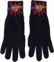 Dolce & Gabbana Blauwe Virgin Wool Unisex Statement Handschoenen Blue Unisex - Thumbnail 1
