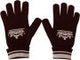 Dolce & Gabbana Rode Witte Kroon Kasjmier Handschoenen Elegant en Warm Red Heren - Thumbnail 1