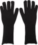 Dolce & Gabbana Luxe zwarte kasjmier zijden handschoenen Black Heren - Thumbnail 1