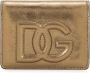 Dolce & Gabbana Gouden Portemonnee van Kalfsleer met Logodetail Yellow Dames - Thumbnail 1
