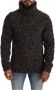 Dolce & Gabbana Gray Wool Blend Turtleneck Pullover Sweater Grijs Heren - Thumbnail 1