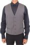 Dolce & Gabbana Gray Wool Stretch Dress Vest Jacket Blazer Grijs Heren - Thumbnail 1
