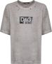 Dolce & Gabbana Groene Militaire Stijl T-shirt voor Heren Grijs Heren - Thumbnail 1
