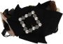 Dolce & Gabbana Helder Kristallen Diadeem Haarband Zwart Dames - Thumbnail 1