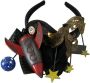 Dolce & Gabbana Raket Kristal Sterren Tiara Haarband Multicolor Dames - Thumbnail 1