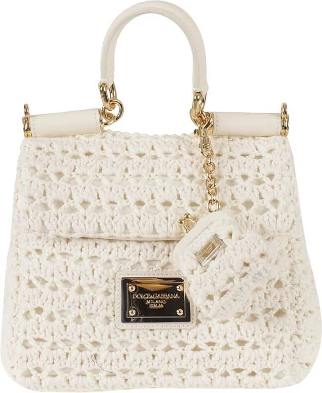 Dolce & Gabbana Borsaspalla-Tracolla Handtassen White Dames