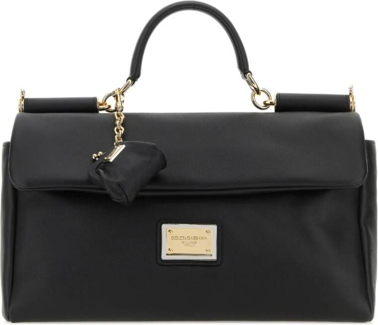 Dolce & Gabbana Luxe Borsa Handtas voor Vrouwen Black Dames