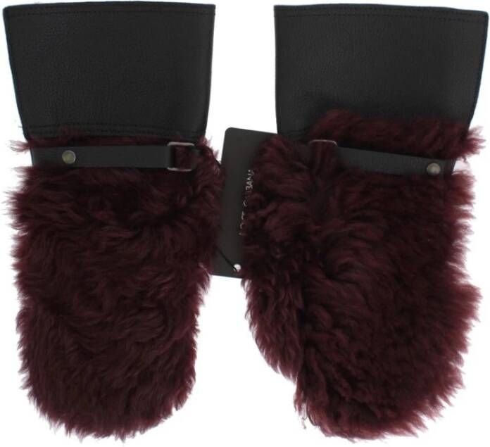 Dolce & Gabbana Handschoenen Rood Dames