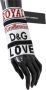 Dolce & Gabbana Multicolor Wol Gebreide Liefdes Polsband Wrap White Heren - Thumbnail 1