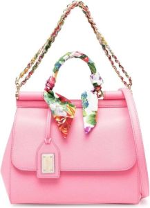 Dolce&Gabbana Totes Sicily Tote Bag in pink