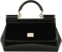 Dolce&Gabbana Crossbody bags Small Sicily Bag Leather in zwart - Thumbnail 1