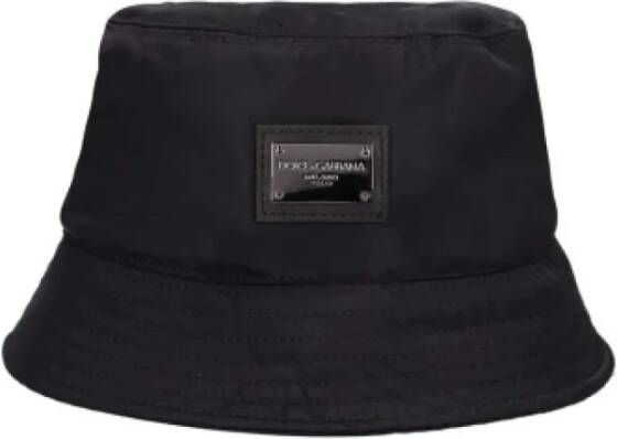 Dolce & Gabbana Zwarte hoeden van Dolce Gabbana Black Heren