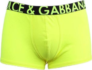 Dolce & Gabbana Heren Boxershorts Geel Heren