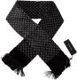 Dolce & Gabbana Heren Sjaal met Geometrisch Patroon Zwart Heren - Thumbnail 1