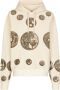 Dolce & Gabbana Coin Print Inside-Out Hoodie Roma Collectie Beige Heren - Thumbnail 1