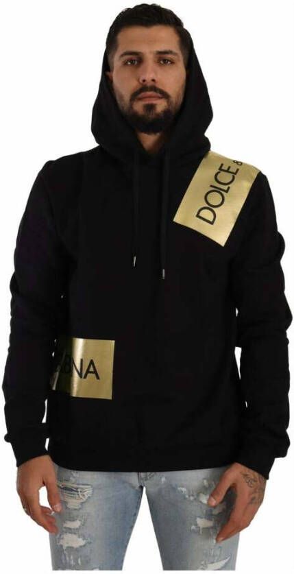 Dolce & Gabbana Hoodies Zwart Heren