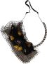 Dolce & Gabbana Zilveren Kristallen Fruit Mesh Diadeem Haarband Black Dames - Thumbnail 1