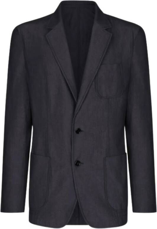 Dolce & Gabbana Jackets Blauw Heren