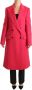 Dolce & Gabbana Roze Double Breasted Trenchcoat Jas Pink Dames - Thumbnail 1
