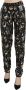 Dolce & Gabbana Elegante hoog getailleerde zijden broek met taps toelopende pijpen Black Dames - Thumbnail 1