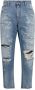 Dolce & Gabbana Ripped-Detail Straight-Leg Jeans Blue Heren - Thumbnail 1