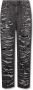 Dolce & Gabbana Donkergrijze Tattered Denim Jeans Gray Heren - Thumbnail 1