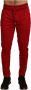 Dolce & Gabbana Rode Logo Plaque Sweatpants Red Heren - Thumbnail 1
