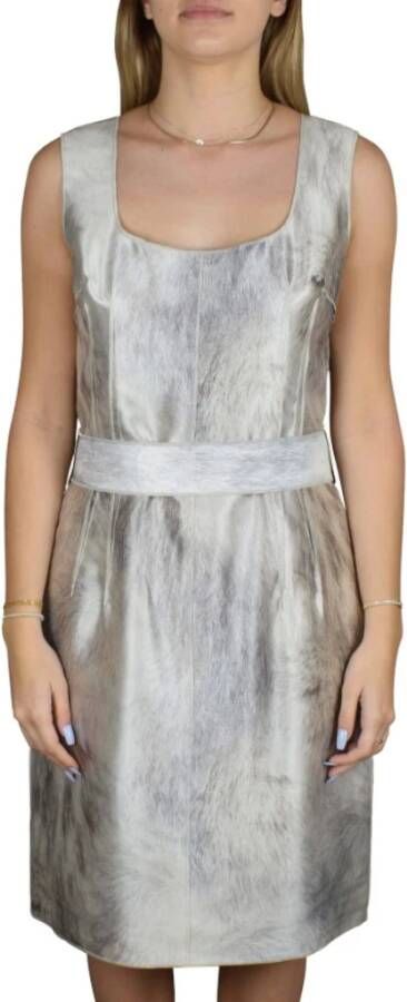 Dolce & Gabbana Jurk Grijs Dames