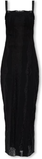 Dolce & Gabbana Elegante Zwarte Jurk voor Vrouwen Black Dames